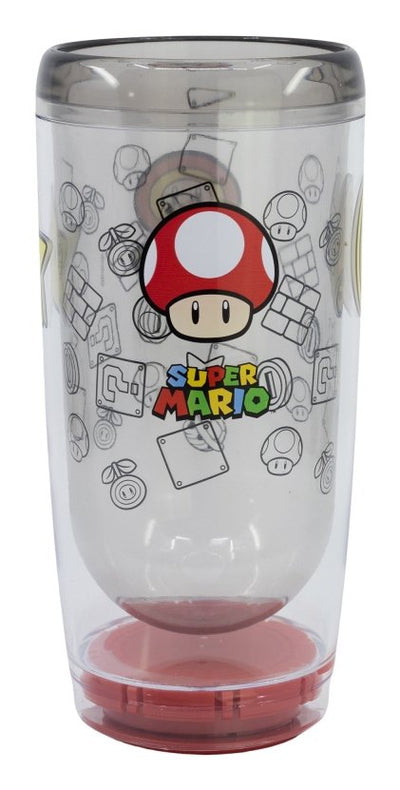 Stor 75946 Mug Travel 705ML Red Transparent Plastic — image 1