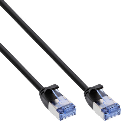 Inline Network Cable Slim Round U/FTP CAT.6A Black 5M — image 1