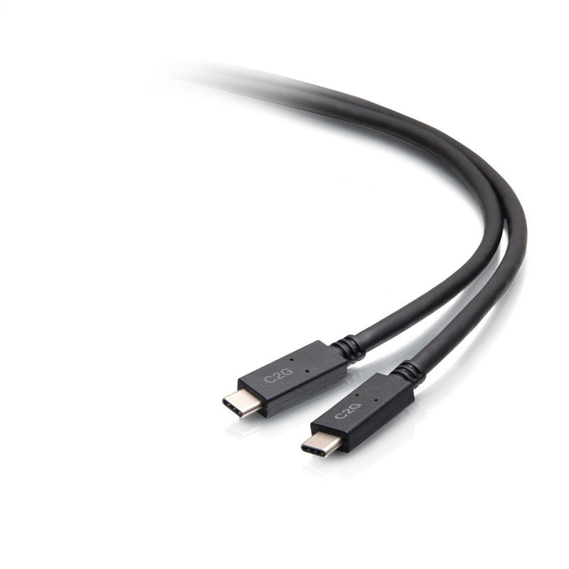 C2G 6.5FT (2M) USB-C Male To USB-C Male Cable (20V 3A) USB 3.2 Gen 1 (5Gbps) USB Cable USB-C (m) a USB-C (m) U