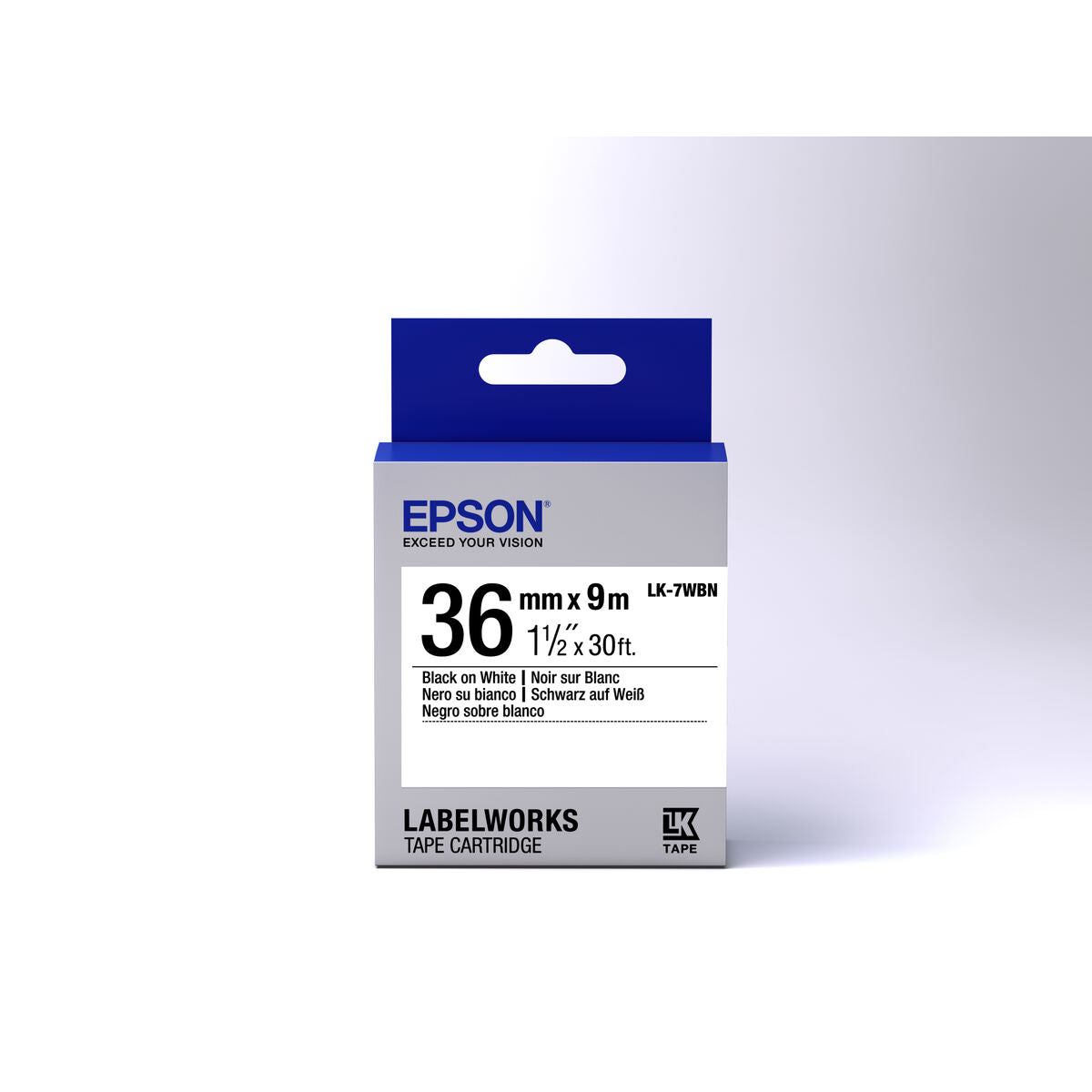 Epson Printer Labels Epson C53S657006 Black Black/White