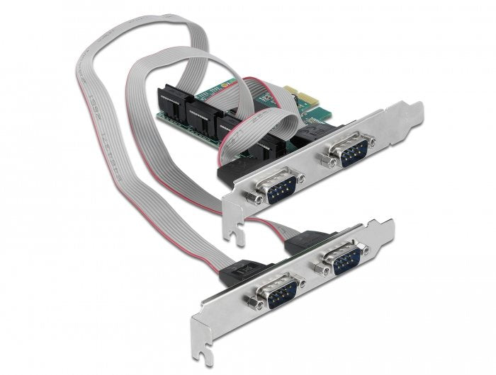 Delock Card Pci Express - 4 X Serie RS-232