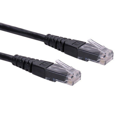 Roline Network Cable KAT.6 Class And UTP Black 0,3M — image 1