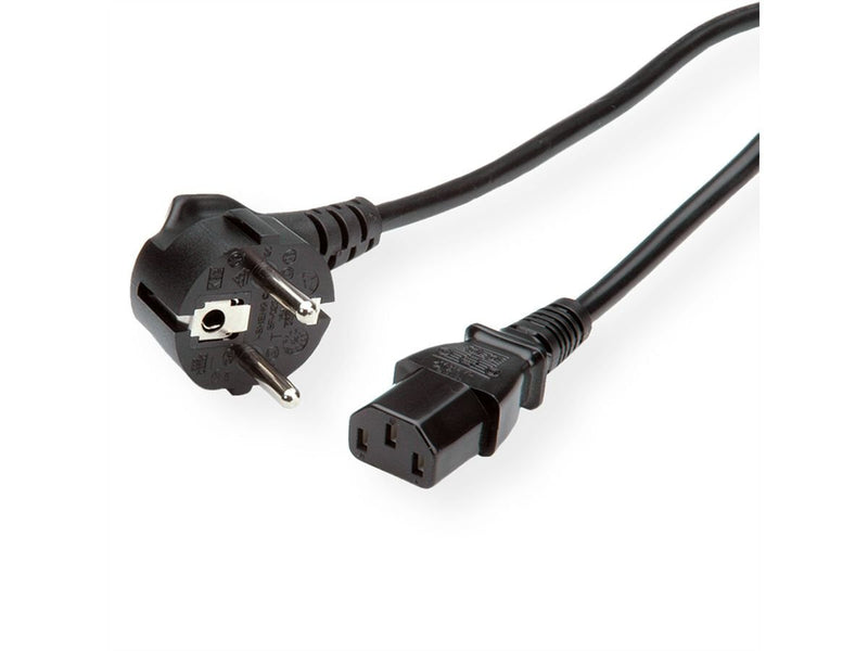 Roline Cable Power Recto IEC Connector Female Black 3M