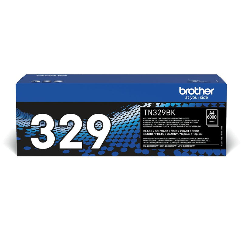 Brother Genuine Toner TN-329BK Black