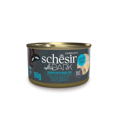 Schesir After Dark Chicken Fillet With Quail Egg In Broth - Wet Cat Food - 80G — image 1