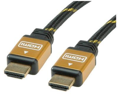 Roline 11.04.5560 HDMI Cable 15M HDMI Type a Standard Black Oro — image 1