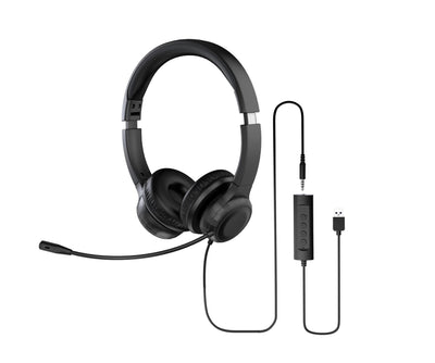Acer Headphone AHW154 Size Complete Cableado Black — image 1