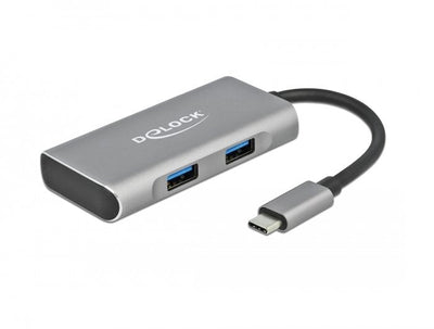 Delock Hub USB Type-c - 2 X USB-A + 2 X USB Type-c — image 1