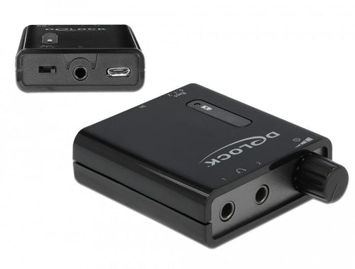 Delock Amplifier Headphones Stereo Laptop With Output Double And Refuerzo Bass — image 1