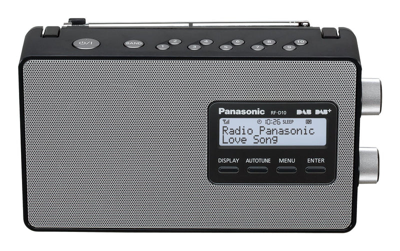 Panasonic Radio RF-d 10 Eg-k Negro