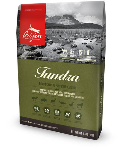 Orijen Tundra Alimento Seco Gatos 1,8KG Adulto Pato, Jabalí — image 1