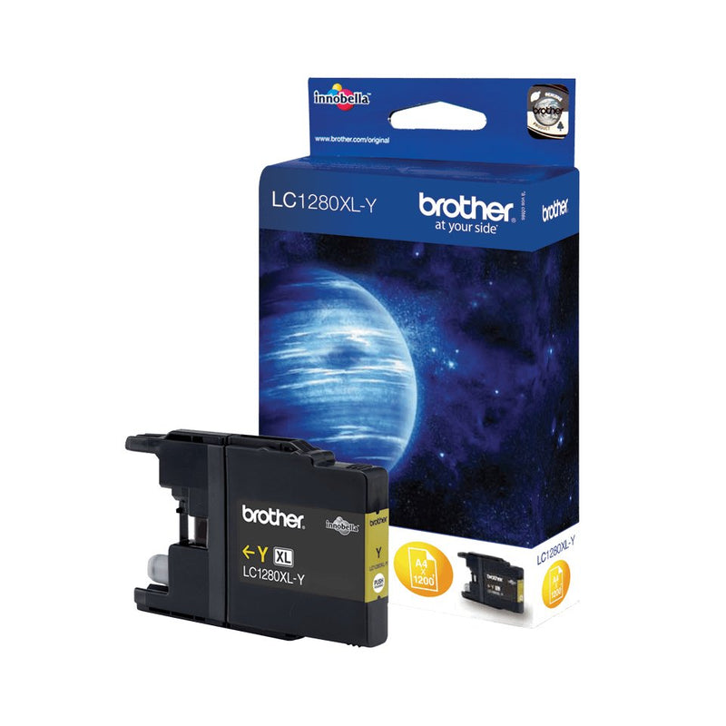 Brother Genuine Ink LC-1280 XL High Capacity Yellow
