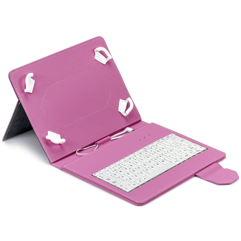 Case Tablet Maillon Urban Keyboard USB 9.7-10.2 Pink