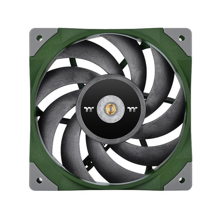 Toughfan 12 Racing Green Fan Radiator High Presión Estática CL-F117-PL12RG-A