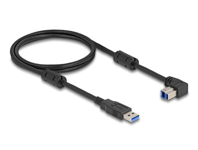 Delock USB 5Gbps Cable Type a Connector Male a Type B Connector Male 90° Abajo Angulado 1M — image 1