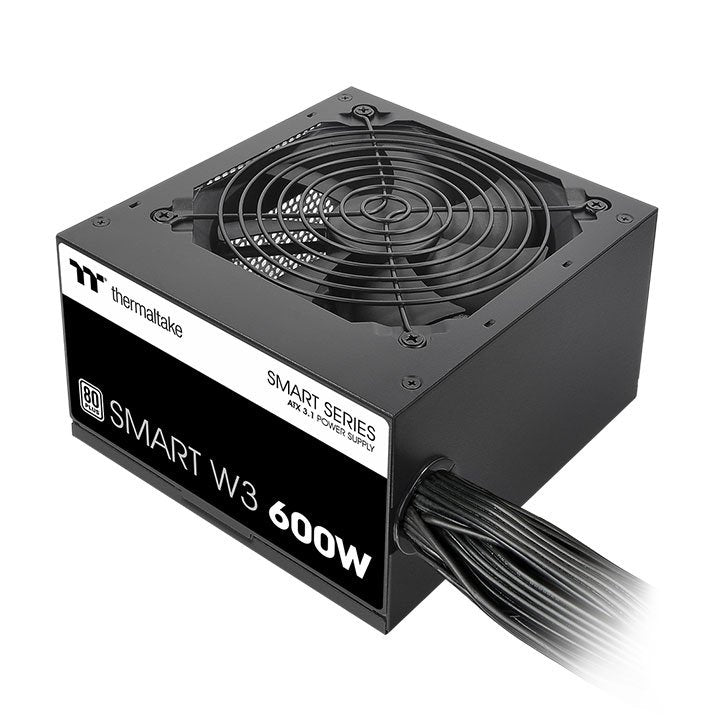 Thermaltake Power Supply Smart W3 600W ATX3.1 80 + Black Retail