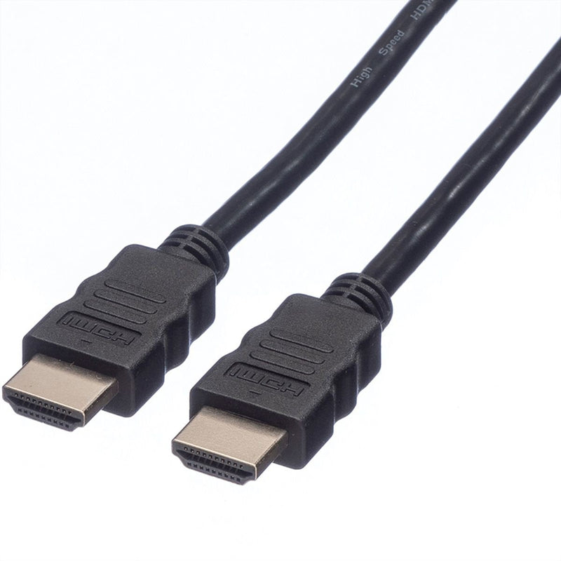Roline Cable HDMI High Speed With Ethernet, Tpe, Black 7,5M