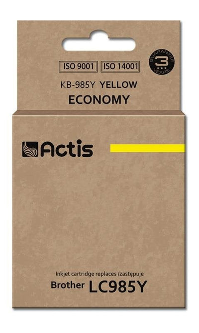 Actis Ink KB-985Y (reemplazo Brother LC985Y - Standard - 19 5ML - Yellow — image 1
