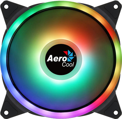Aerocool Fan Auxiliar Duo 14 RGB 140MM/ ARGB/ Aspas Curvas — image 1