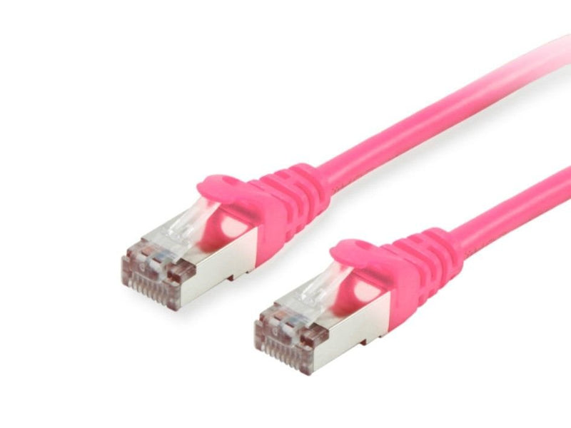 Equip Network Cable CAT.6 S FTP 2x RJ45 30.00M Pink