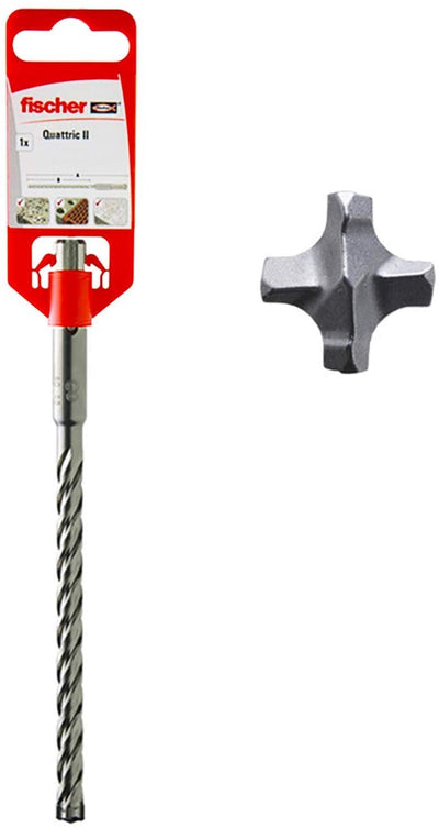 Fischer Drill Bit Sds Plus Quattric Ii 10/250/315 F549927 — image 1