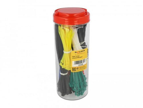 Delock Brida Cables Box Surtida 600 Units Colours — image 1