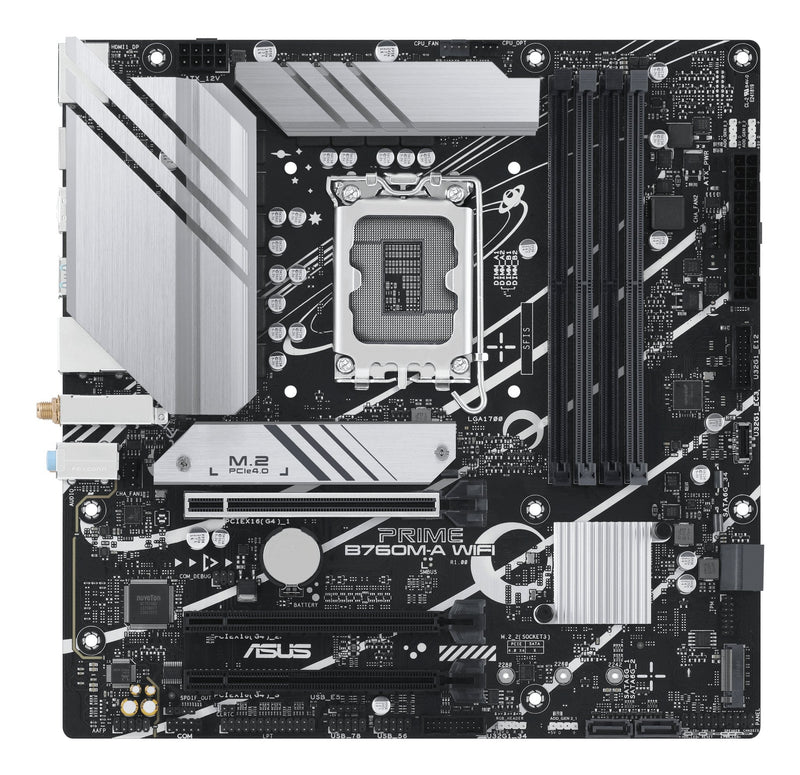 ASUS Motherboard Prime B760M-A Wi-Fi INTEL,1700,DDR5,MATX
