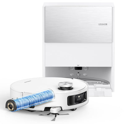 Dreame Robot Vacuum Cleaner Aqua 10 Roller White — image 1