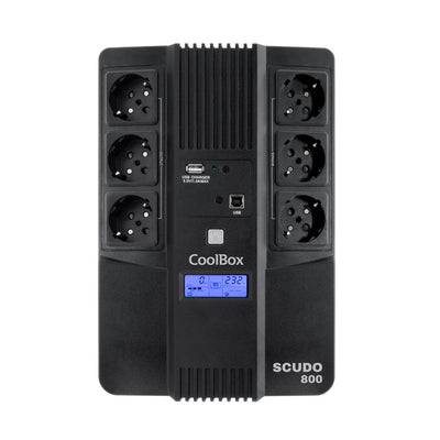Coolbox UPS SCUDO3 800VA LCD — image 1
