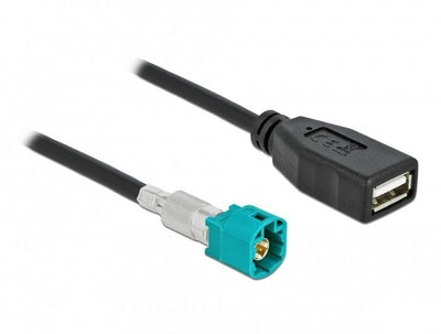 Delock Cable Hsd Z Male a USB 2.0 Typ-a Male 2M — image 1