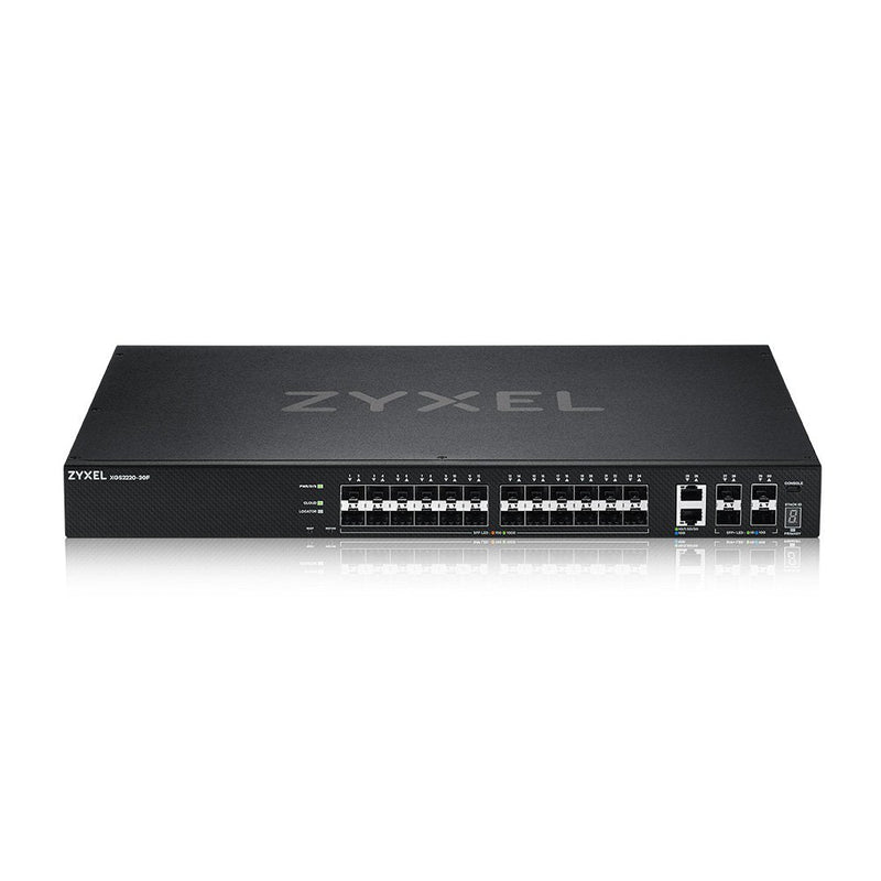 Zyxel XGS2220-30F Gestionado L3 Ninguno Black