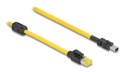 Delock Cable RJ45 Mecker CAT.6 Zu Mini I O8 Pin D-form TYP2 — image 1