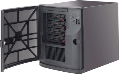 Supermicro CSE-721TQ-350B Housing Computer Mini Tower Black 250W — image 1