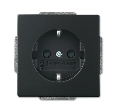 Busch Jaeger Bj 20 EUC-885 Sockets Power Inserto Future Linear Black Matte — image 1