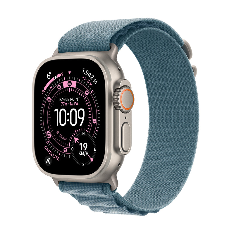 Apple Watch Watch Ultra 3 (2025) LTE 49MM Titanium Funda Con Alpine Loop Small - Azul