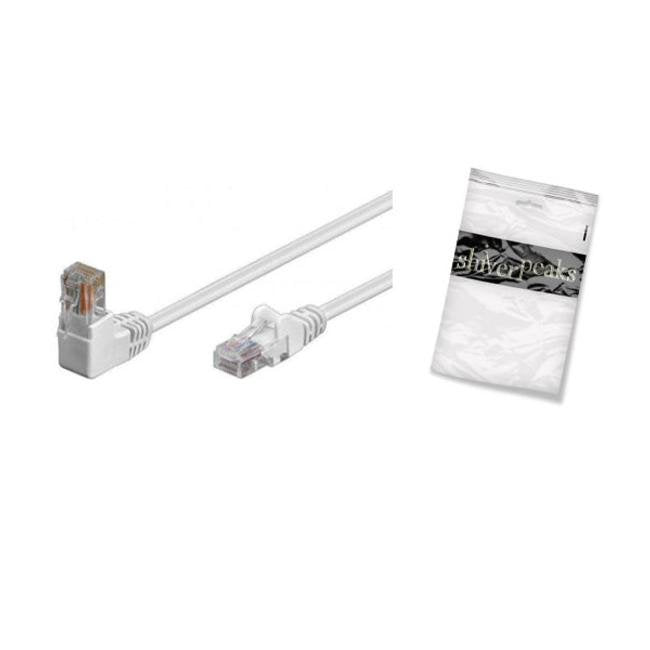 Shiverpeaks Network Cable CAT.6 S/FTP Pimf Winkel-recto White 10M