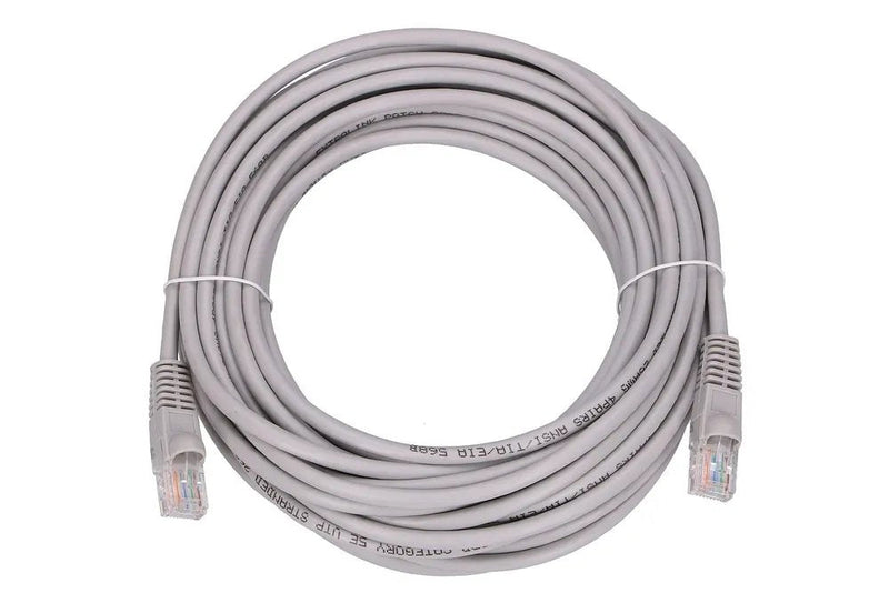Extralink Cable LAN Patchcord CAT.5E UTP 10M Twisted Grey