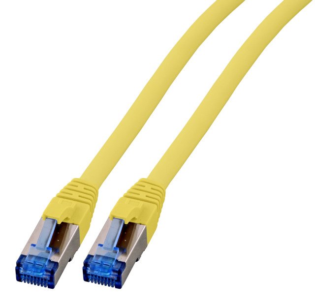 Efb RJ45 Network Cable CAT.6A S FTP Tpe CAT.7 Rohcable Superflex Yellow 30M