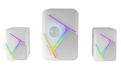 Mars Gaming Speakers MS-H21 35W 2.1 White — image 1