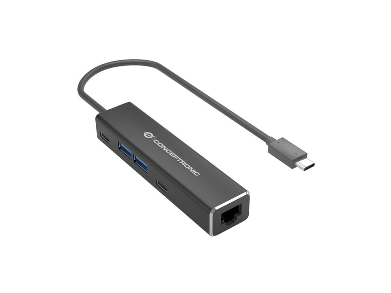 Conceptronic Adapter USB-C - 2.5GBE 2x USB-C USB-A 0.15M Sw