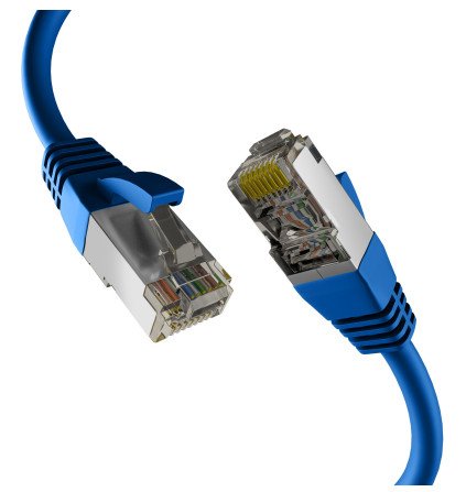 CAT.8.1 Blue 2M Patch Cord - RJ45 S/FTP Lszh 40GBIT Cu LAN