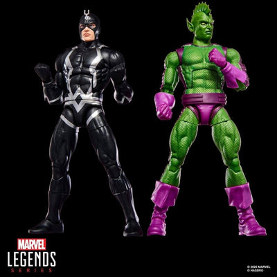 Figuras Blister 2 Black Bolt & Triton Inhumanos Marvel Legends Series 15CM — image 1