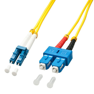 Lindy 47476 Cable Fibre Optic And Infiniband 20M Lc Sc Yellow — image 1