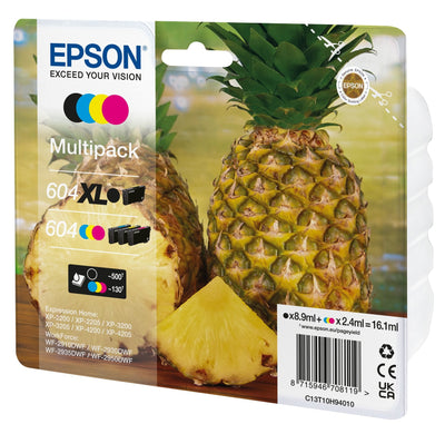 Epson Ink Multipack 4-COLOURS 604 XL Black — image 1