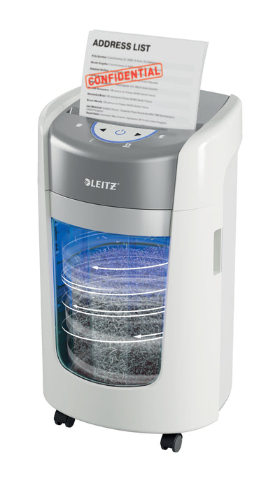 Leitz Iq Optimax Home Office 225 Triturador Paper Microcorte 58 dB Grey White — image 1