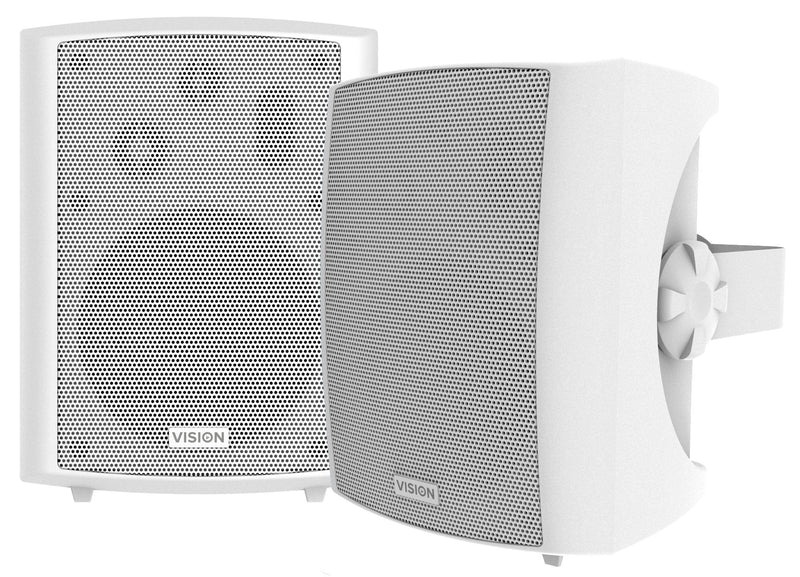Par Speakers Wall 5.25 Pasivos Manejo Power 50 Watts 3VÍAS With Bass Reflex Stands C Horizontales Inclui