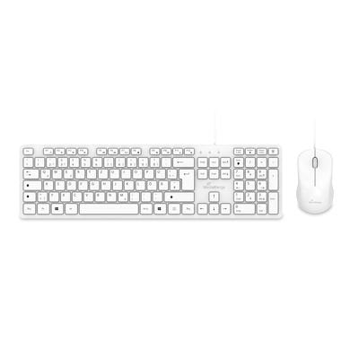 Mediarange Kabelgeb. Keyboard/Mouse Set, Qwertz, SYM,1.5M, Sw