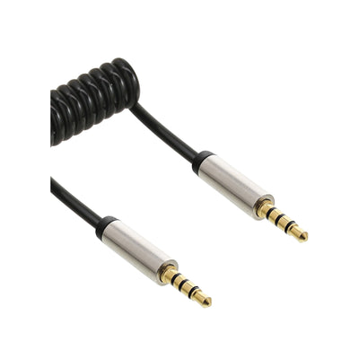 Inline Cable Espiral Audio 3,5MM Male a Male Stereo 4 Pines 2M — image 1