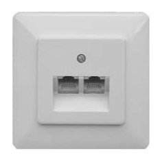 Ze Kommunikationstechnik 1-628.03.8.11 Socket Power White