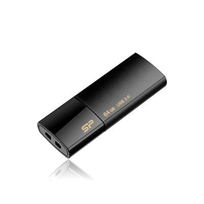 USB Flash Drive 128GB Silicone Power USB 3.2 B05 Black